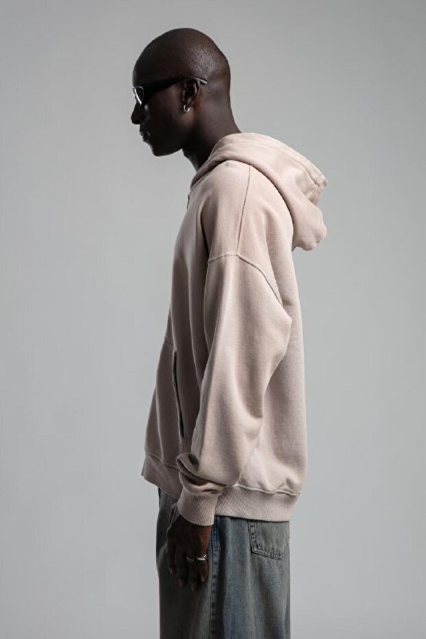 K-712 Erkek Kapşonlu Sweat - 2