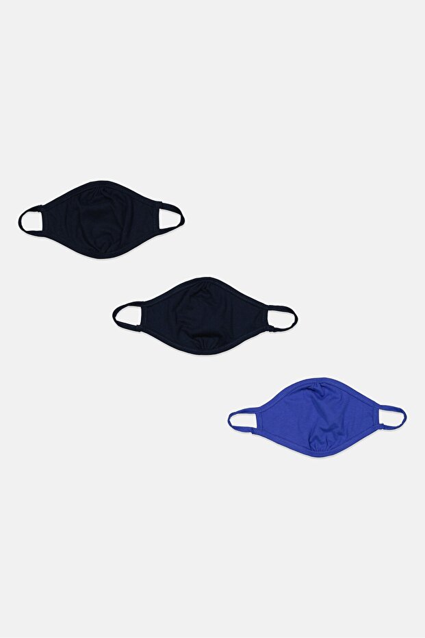 Men 3 Pack Facemask Set, Multicolor - 2