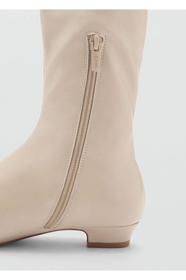 Fermuarlı uzun çizme - 4