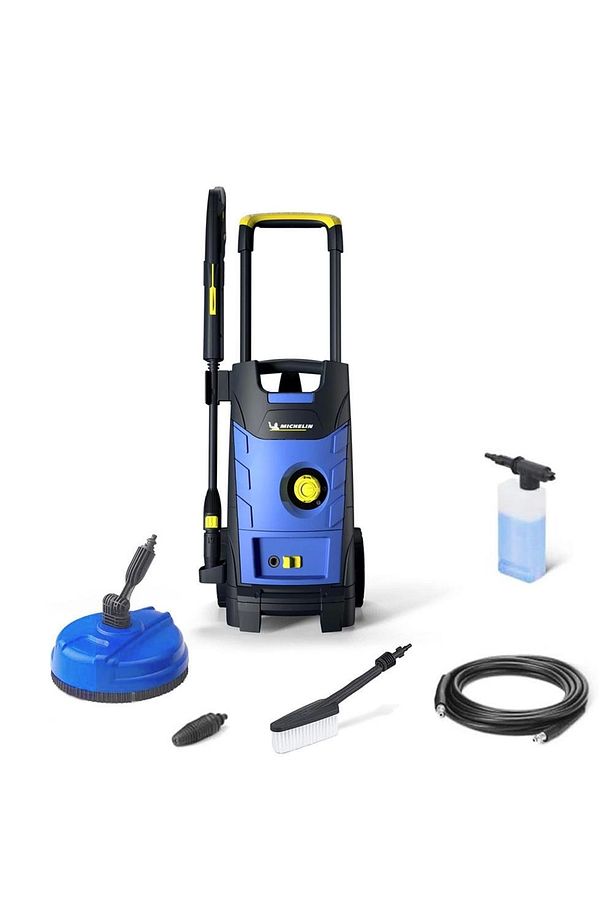 Mpx19elp 1900watt 140bar Profesyonel Basınçlı Yıkama Makinesi Zemin/araç Yıkama Fırçası - 1
