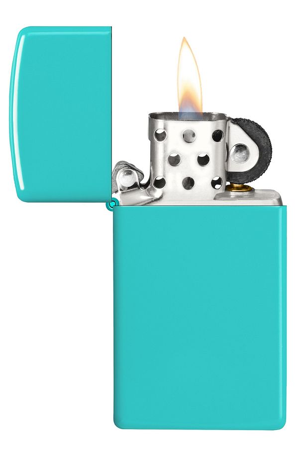 Slim Flat Turquoise Çakmak - 3