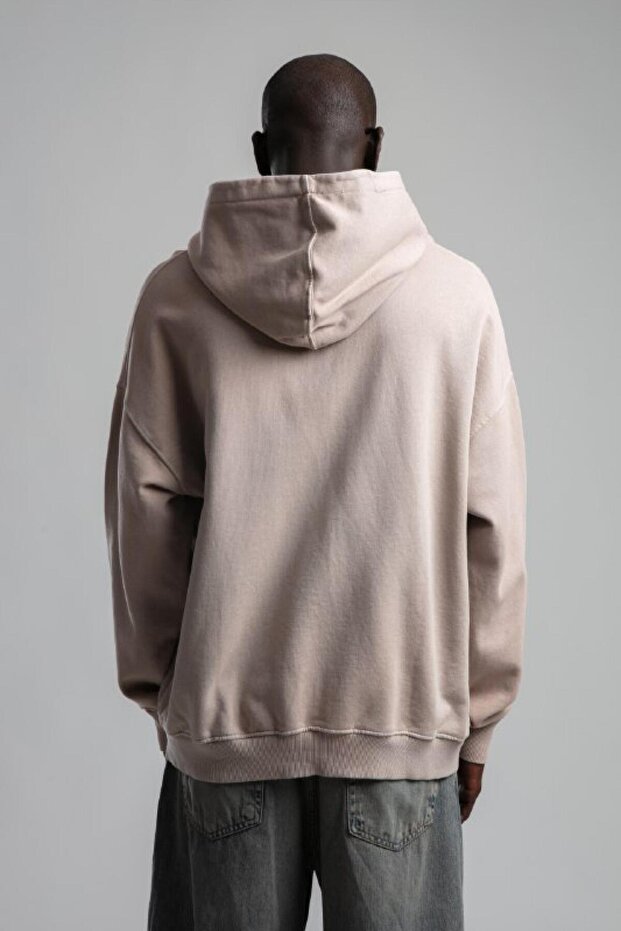 K-712 Erkek Kapşonlu Sweat - 3