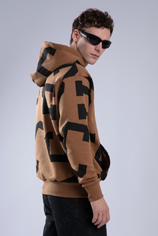 K-588 Erkek Kapşonlu Sweat - 2