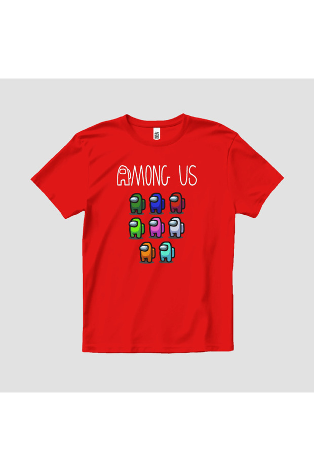 Among Us Character Unisex Kids T-Shirt