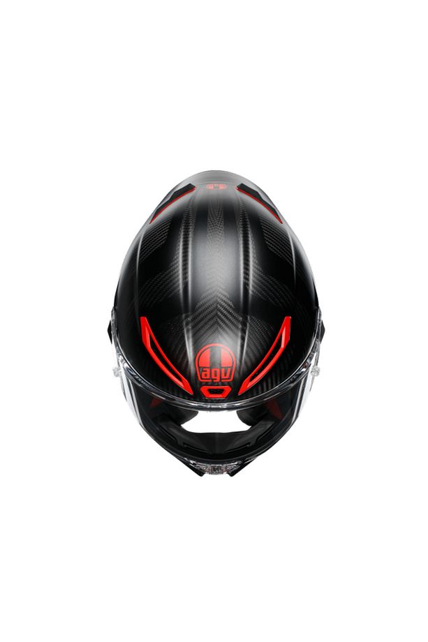 Kask/pısta Gp Rr Mplk Intrepıdo Matt Carbon Blk Red - 6