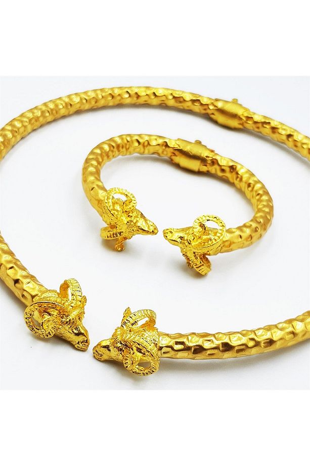 Koç Başı Antik Set Gold - 1
