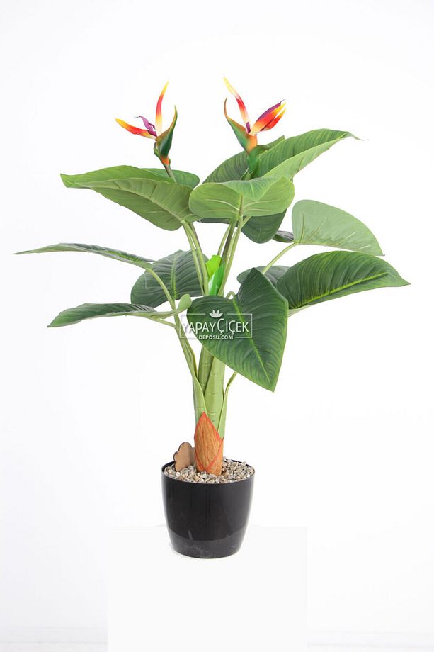 Yapay Ağaç Çiçekli Starliçe Btikisi 70 cm(12 Yaprak-2 Çiçekli) - 1