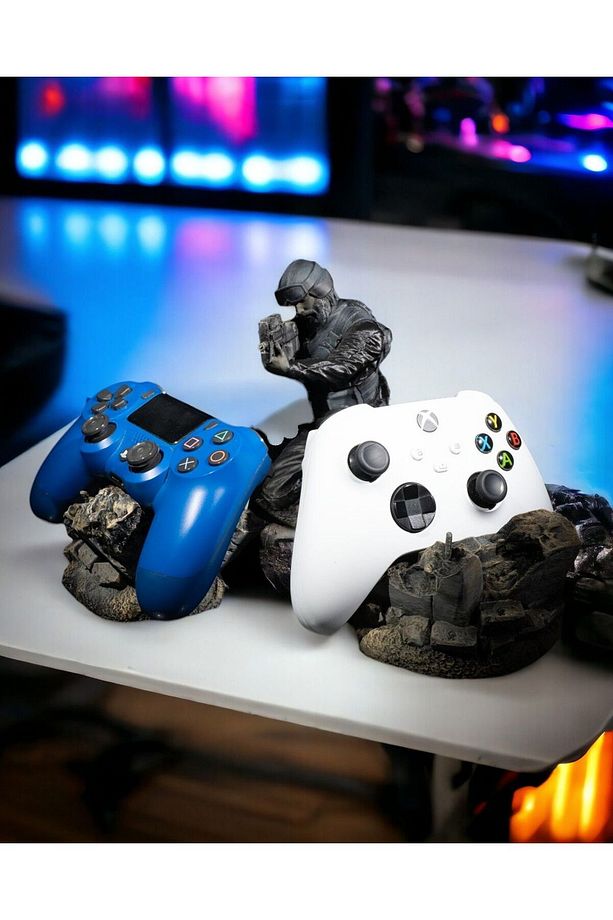 PeraDesign Barikat PS5 - Xbox Joystick Standı - PS5 - Xbox Controller/Kol Tutucu - 1