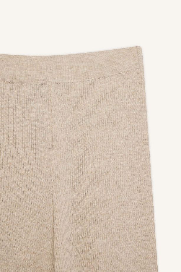 Triko Pantolon Regular Fit Basic Düz Beli Lastikli Düz Paça D6912ax24wn - 2