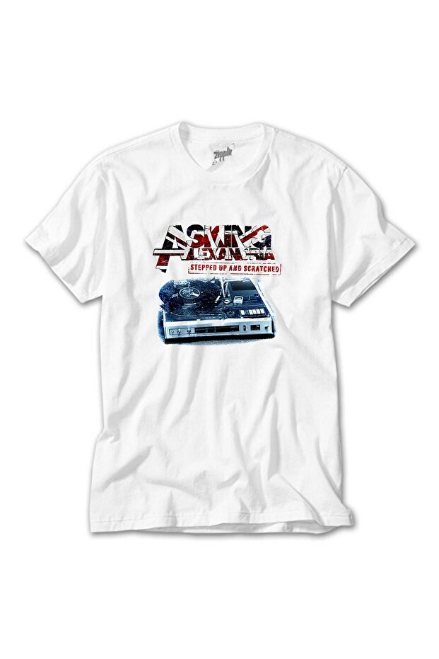Asking Alexandria Stepped Up And Scratched White Kids T-Shirt 11-12 Years
