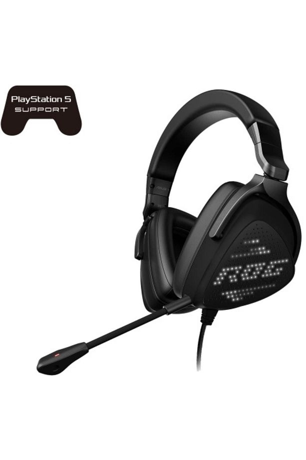Rog Delta S Animate 7.1 Surround Anime Matrix Ekran Mikrofonlu Kablolu Gaming (oyuncu) Kulaklık - 1