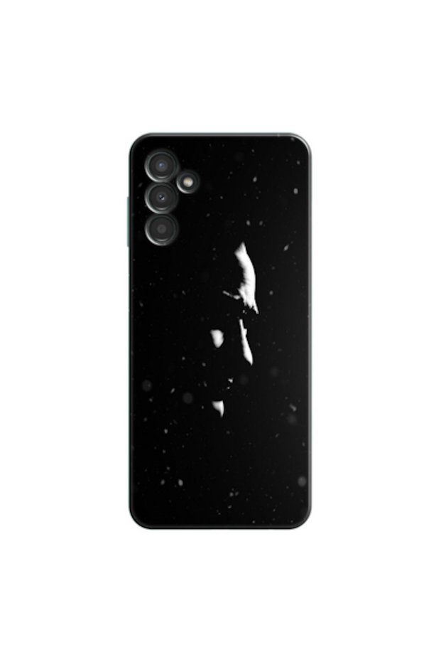 Samsung Galaxy A34 Compatible Case Ataturk Silhouette Silicone Case (Printed)
