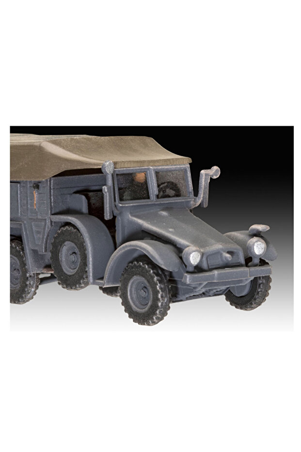 Maket Model Kit Askeri Krupp Protze Kfz 69 3,7cm Pak 03344 - 3
