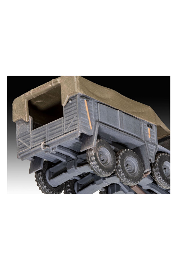 Maket Model Kit Askeri Krupp Protze Kfz 69 3,7cm Pak 03344 - 4