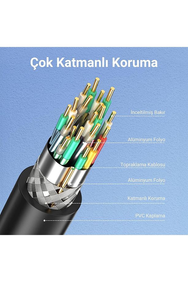 Usb 3.0 Micro B Şarj Ve Data Hdd Kablosu 50 Cm - 4