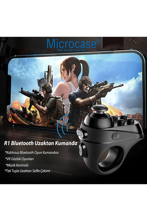 R1 VR Sanal Gerçeklik Gözlükleri için Kablosuz Bluetooth Kumanda Çok Fonksiyonlu Joystick -AL4819 - 5