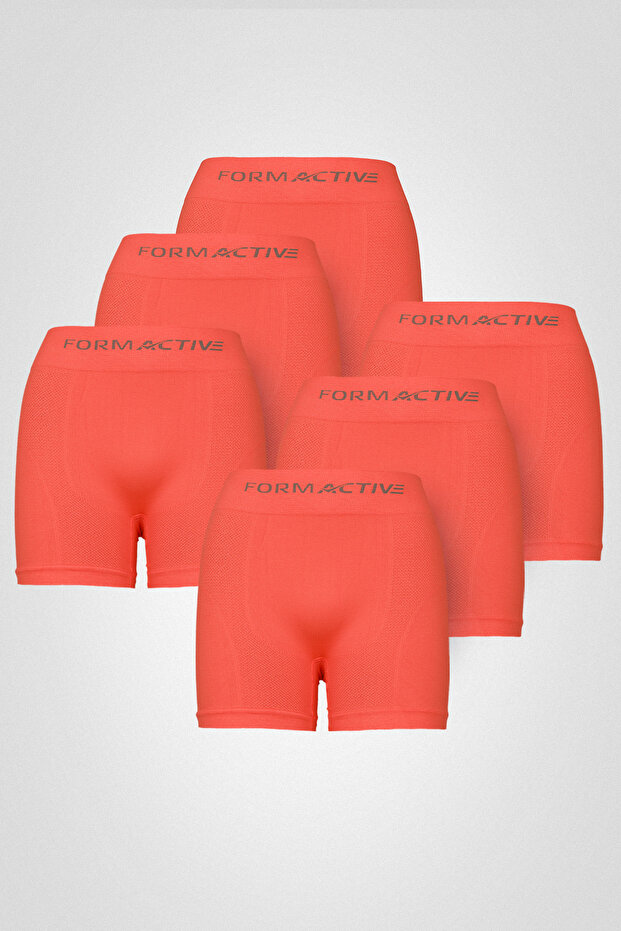 Microfiber Lycra Synthetic Men's Sports Boxer Set of 6 4400Set6Li