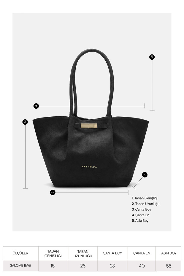 Siyah Salome Bag - 5