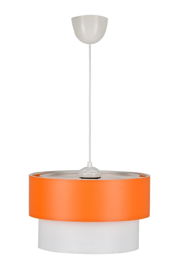 Melon Pasta Turuncu Beyaz Avize - 4