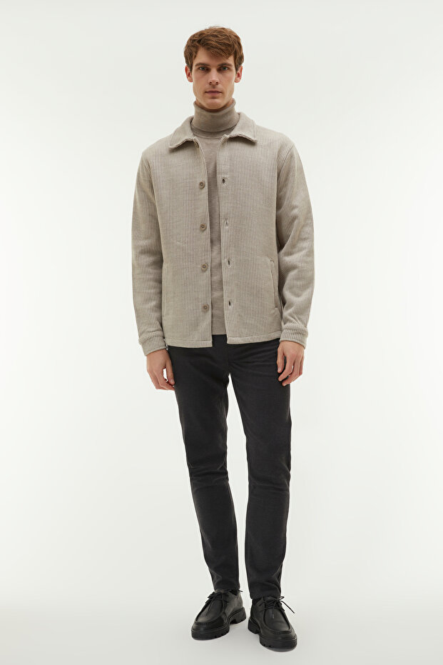 TEKSTÜRLÜ CASUAL CEKET - 3