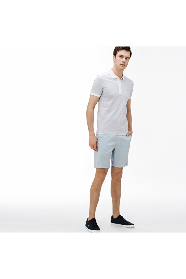 Erkek Mavi Bermuda - 3