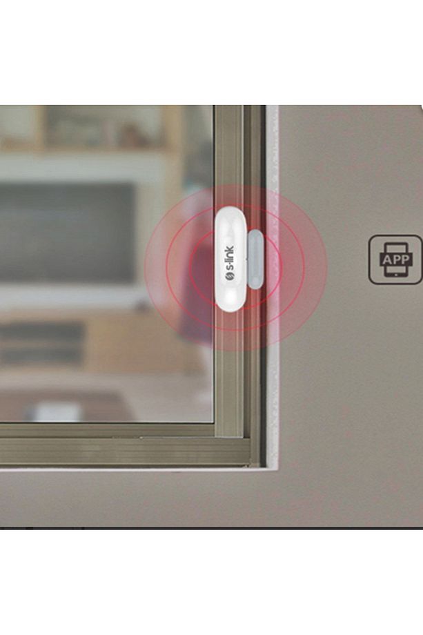 SL-eg01 Kablosuz Kapı ve Pencere Manyetik Sensörü Wİ-Fİ telefon tuya destekli KAPI SENSÖRÜ - 3