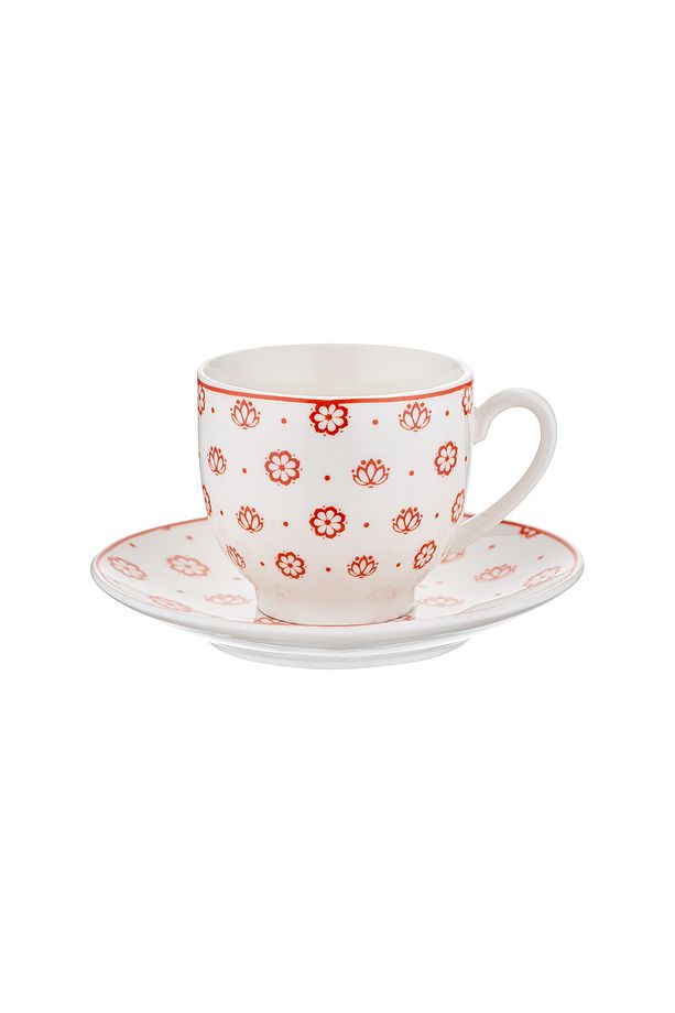 Nuıt New Bone 6 Kişilik Kahve Fincan Takımı 90 ml - 7