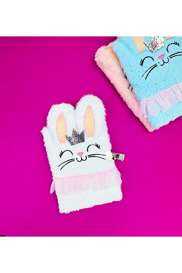 Rabbit Plush Princess Notebook - 1