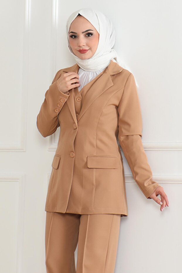 طابا 19222 - طقم بدلة سترة ثلاثية - 2