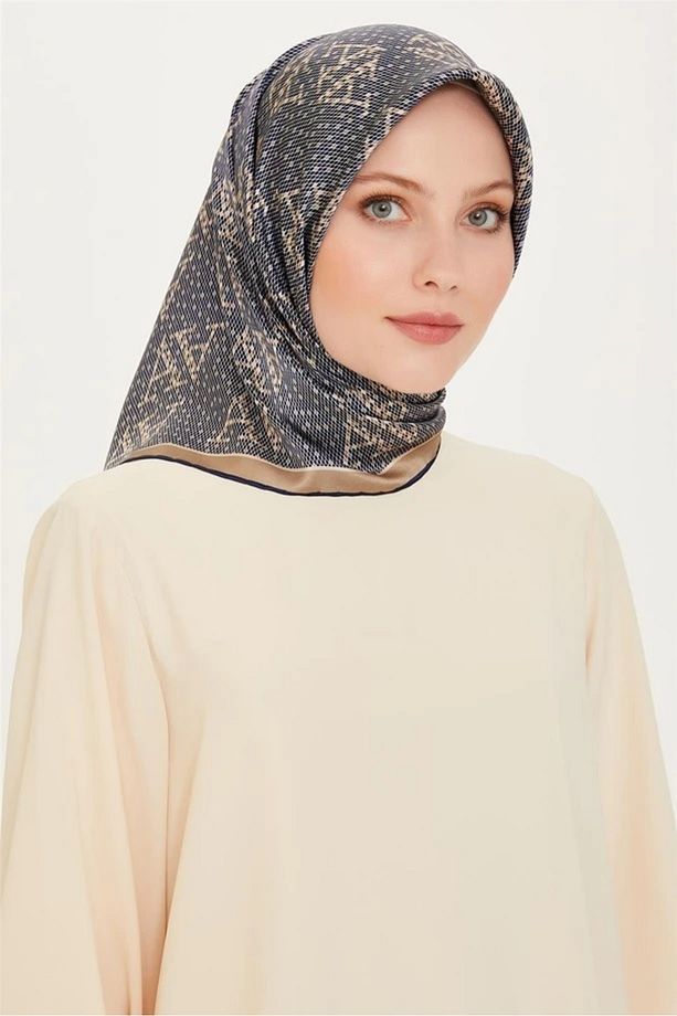 05 Twill İpek Eşarp 9228D - 1