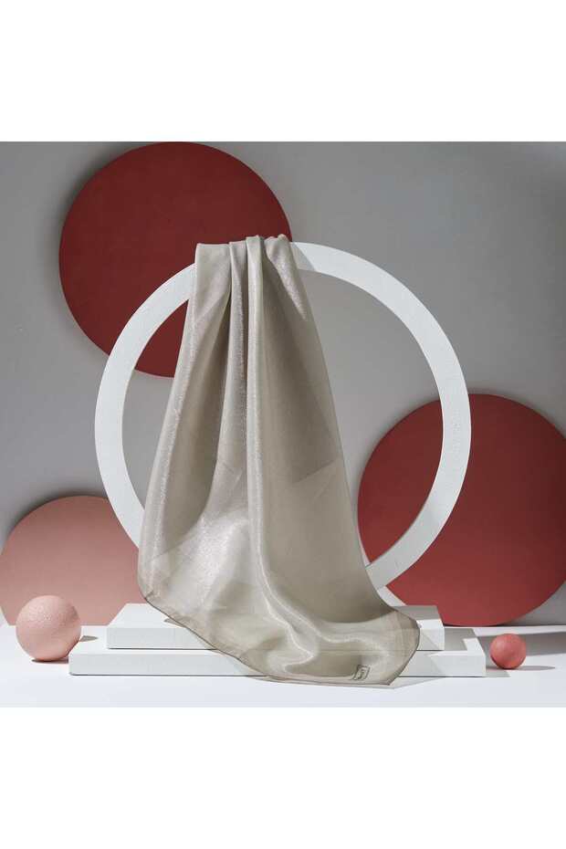 Kehribar Simli Eşarp - 1