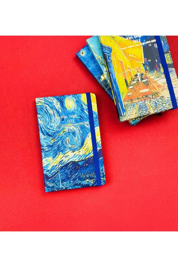 دفتر ملاحظات بتصميم فان جوخ - موديل BM-1212 - 1