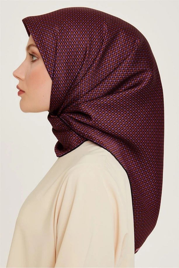01 Twill İpek Eşarp 9210D - 3