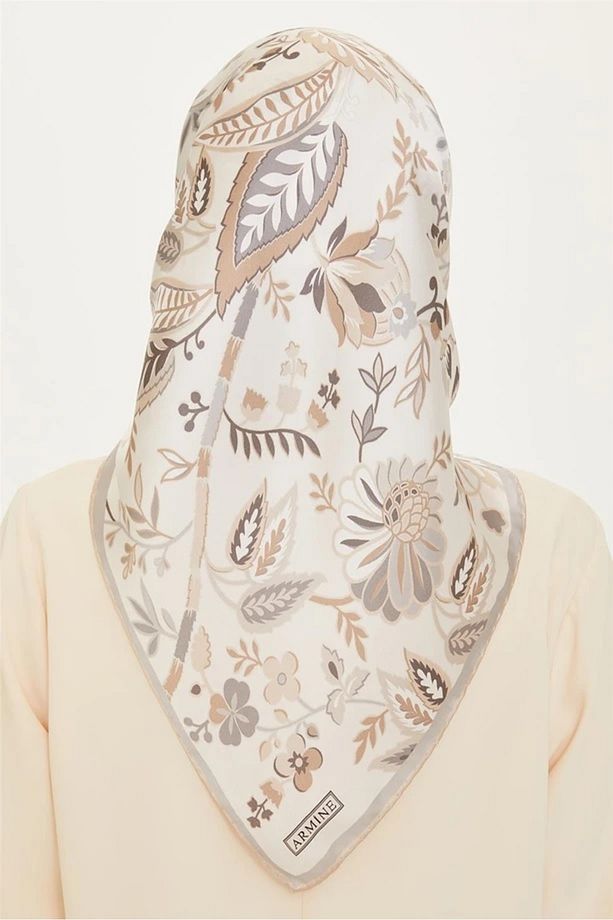 85 Twill Ipek Eşarp 9227d - 4