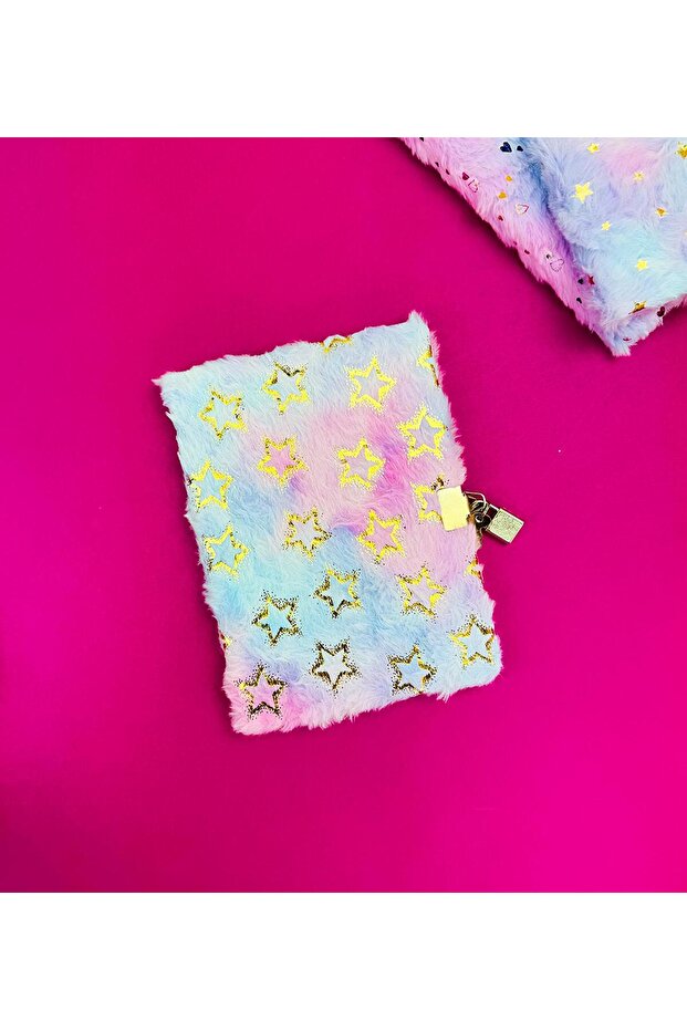 Plush Gilded Notebook - 1