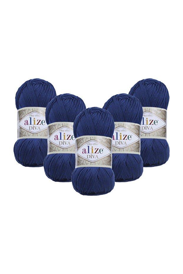 DİVA EL ÖRGÜ IPİ 100 GR. 5’Lİ PAKET (100GR X 5 ADET) - 1