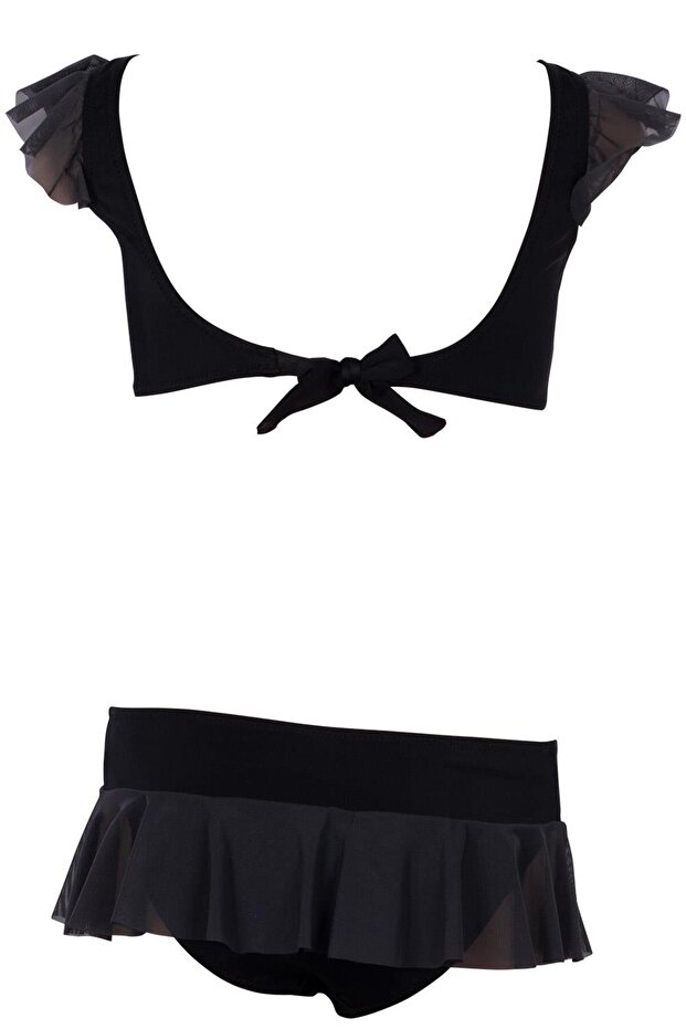 Diva Etekli Bikini - Siyah - 2