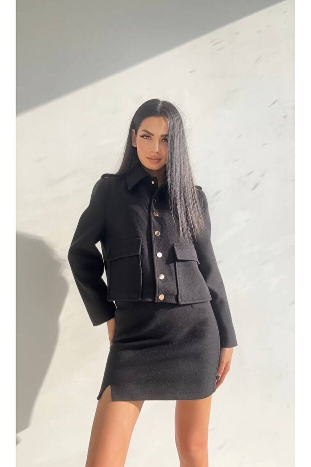 Jachetă scurtă Stamp - 2