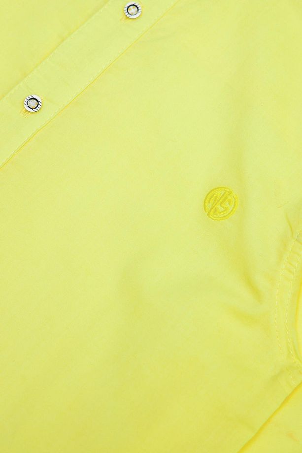 Bg Store Erkek Çocuk Sarı Gömlek 23ss1nb3608 - 7