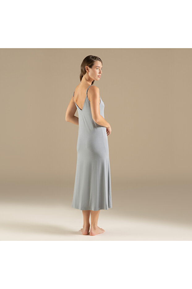 Darıan Elbise Açık Gri - 5