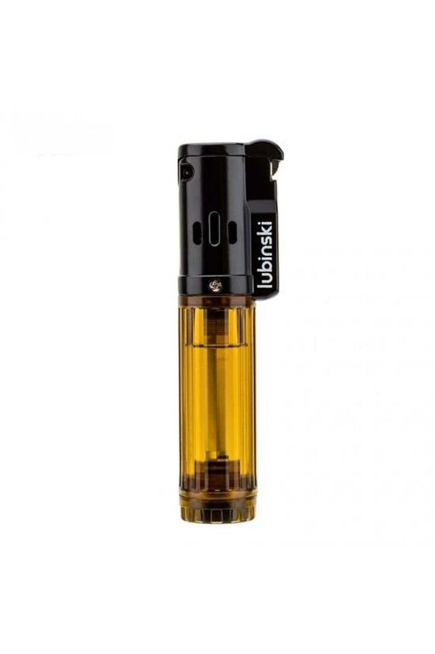 Cigar Basic Slim Tek Torch Puro Çakmağı Sarı - 1