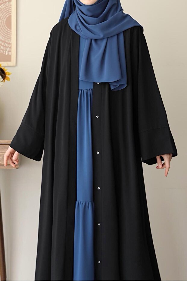 Klasik Abaya- Siyah - 4