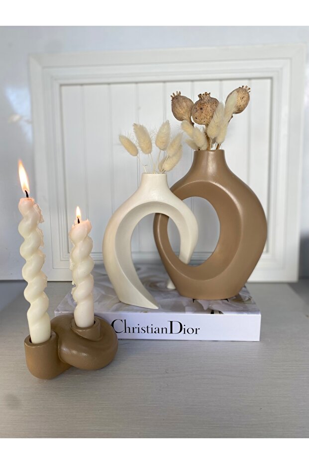 SARMAŞIK VAZO VE ŞAMDAN SET - 3