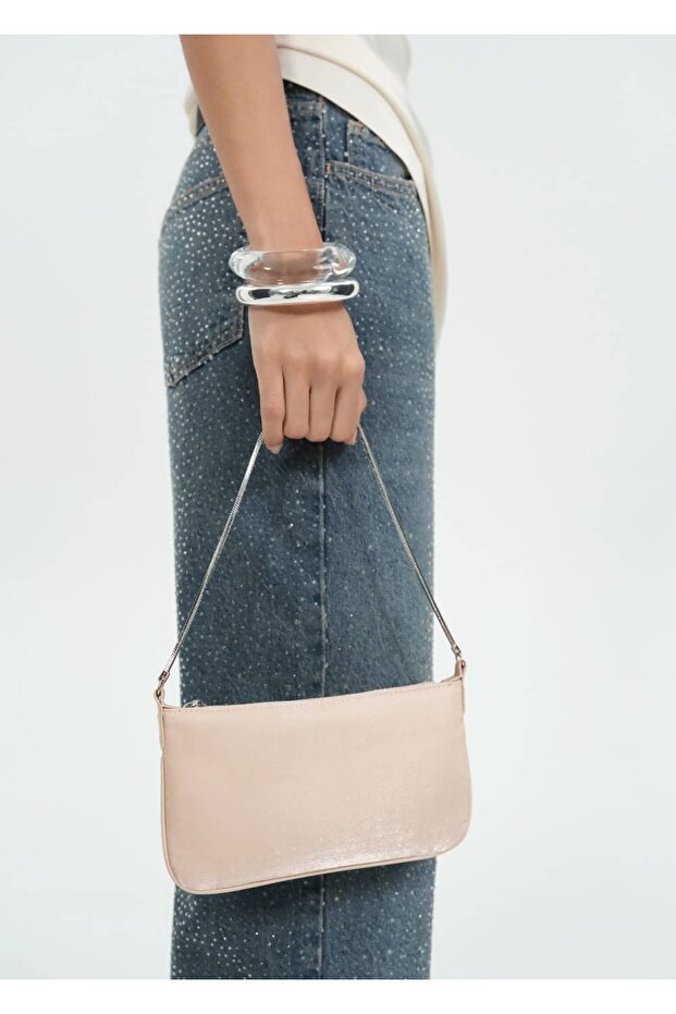 Chain Bag with Bright Surface - 2