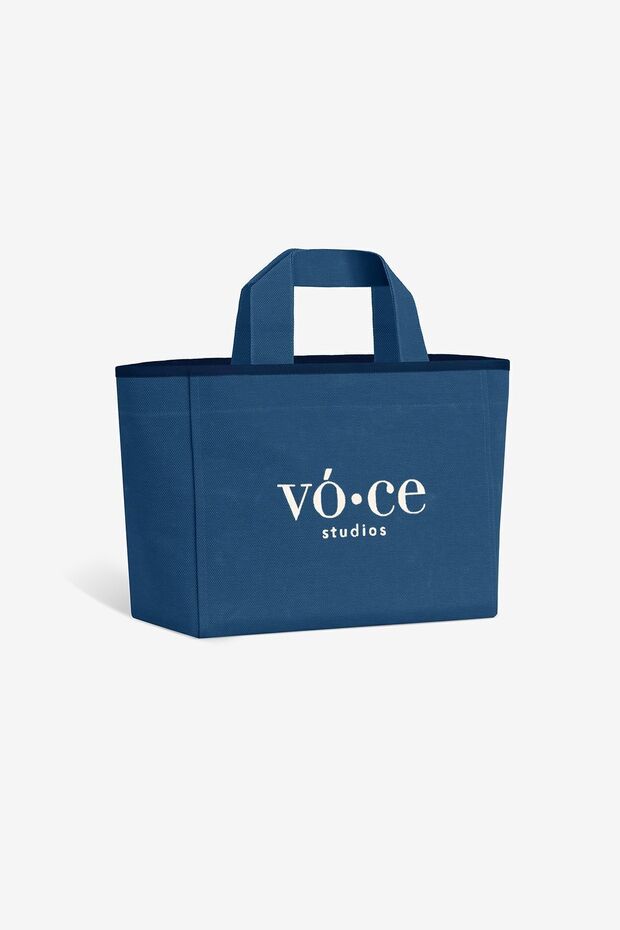 Kanvas Blue Medium Bag - 2