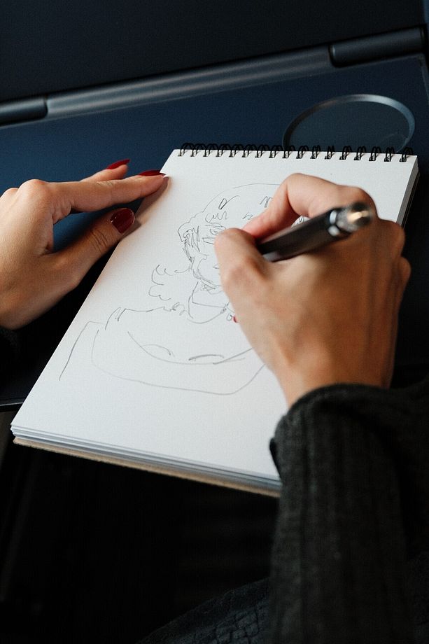 Sperta A5 Sketchbook 300gr 50 syf. 25 yaprak Sert Kapak Eskiz defteri - 7