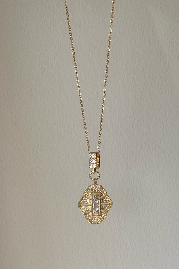 Antique Lights Çelik Kolye - 4