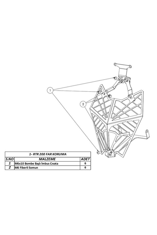 TVS Apache RTR 200 Far Koruma - 2