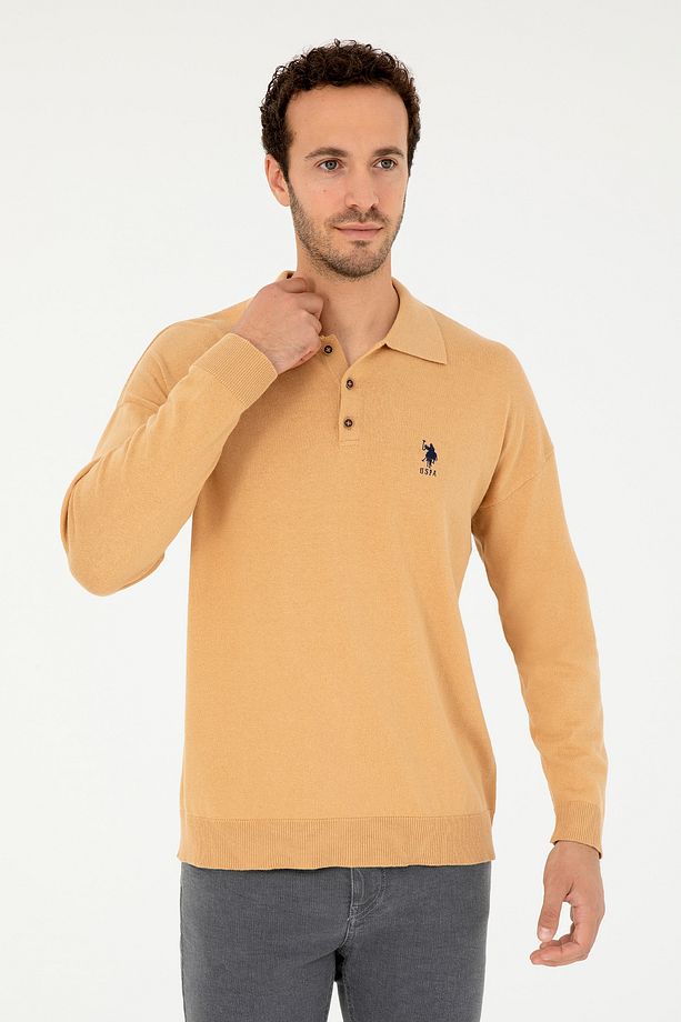 Erkek Camel Basic Kazak 50293506-VR015 - 1