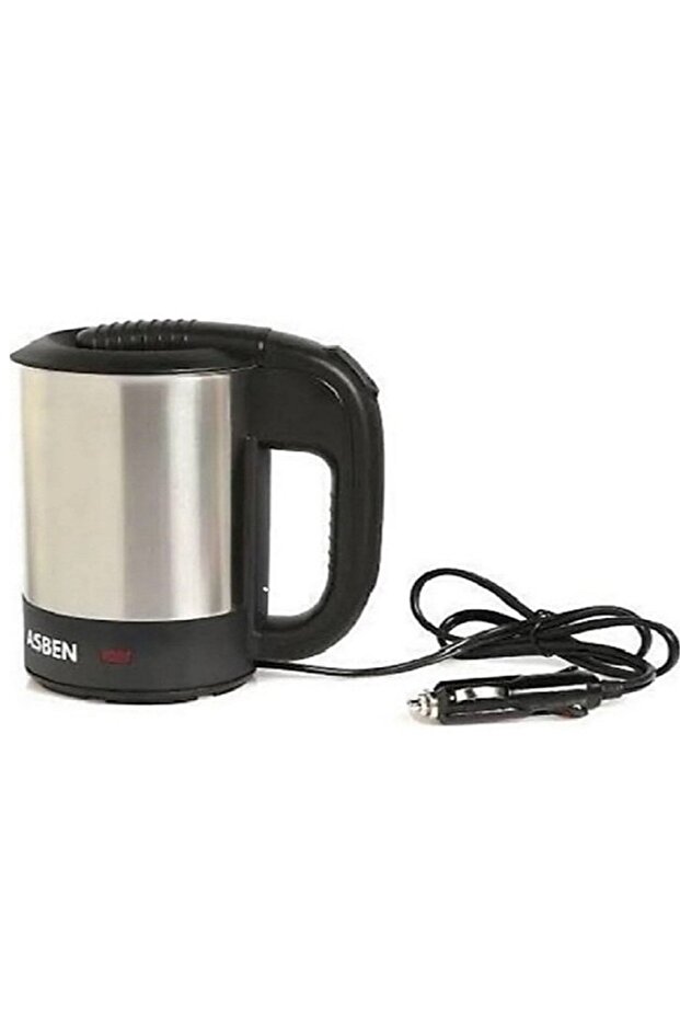 ASBEN 24 Volt Auto Vehicle Kettle Car Water Heater Steel Kettle 24 volt steel kettle